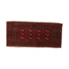 Tapis turkmène Balisht Nakhsha 46x104 tapis authentique noué main
