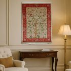 Tapis en soie motif Arbre de Vie beige 100x150 Tapis en viscose de soie d'Iran