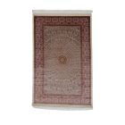 Tapis en soie Soltaniye cream 100x150 Tapis en viscose de soie d'Iran