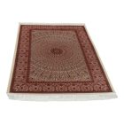 Tapis en soie Soltaniye cream 100x150 Tapis en viscose de soie d'Iran