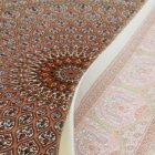 Tapis en soie Soltaniye cream 100x150 Tapis en viscose de soie d'Iran