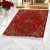 Tapis en soie Chasse bordeaux 80x120 Tapis persan en viscose de soie