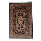 Tapis en soie Nasrin Bleu 150x225 Tapis en viscose de soie de haute qualité provenant d'Iran