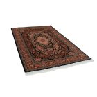 Tapis en soie Nasrin Bleu 150x225 Tapis en viscose de soie de haute qualité provenant d'Iran