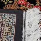 Tapis en soie Nasrin Bleu 150x225 Tapis en viscose de soie de haute qualité provenant d'Iran