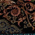 Tapis en soie Nasrin Bleu 150x225 Tapis en viscose de soie de haute qualité provenant d'Iran