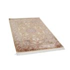 Tapis en soie Nirvana cannelle 60x90 Tapis en viscose de soie de haute qualité provenant d'Iran
