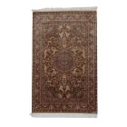 Tapis en soie Nirvana cannelle 80x120 Tapis persan en viscose de soie