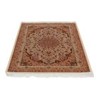 Tapis en soie Helya cream 100x150 Tapis en viscose de soie de haute qualité provenant d'Iran