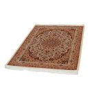 Tapis en soie Helya cream 100x150 Tapis en viscose de soie de haute qualité provenant d'Iran
