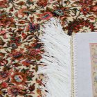 Tapis en soie Helya cream 100x150 Tapis en viscose de soie de haute qualité provenant d'Iran