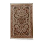 Tapis en soie Helya cream 80x120 Tapis en viscose de soie d'Iran