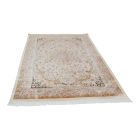 Tapis en soie Helya cream 80x120 Tapis en viscose de soie d'Iran