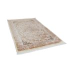 Tapis en soie Helya cream 80x120 Tapis en viscose de soie d'Iran