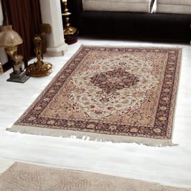 Tapis persan Kashan 128x193 tapis iranien fait main