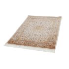 Tapis en soie Negin cream 100x150 Tapis en viscose de soie de haute qualité provenant d'Iran
