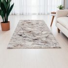 Tapis moderne beige brun bleu NADIM 80x150 Tapis salon, tapis chambre