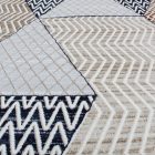 Tapis moderne beige brun bleu 200x300 Tapis salon