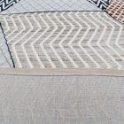 Tapis moderne beige brun bleu 200x300 Tapis salon