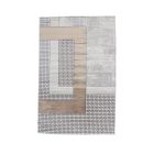 Tapis moderne beige brun bleu DIANA 80x150 Tapis salon, tapis chambre
