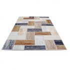 Tapis moderne gris bleu brun 200x300 Tapis salon