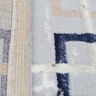 Tapis moderne gris brun bleu AMIR 80x150 Tapis salon, tapis chambre