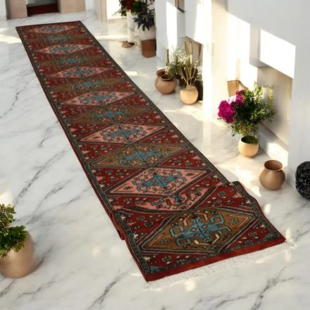 Tapis coureur Jaldar 65x368 tapis pakistanais fait main