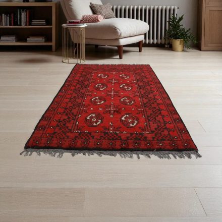 Tapis afghan Aqchai 74x116 Tapis oriental fait main pour le salon