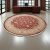 Tapis rond Ispahan 247x249 tapis persan fait main pour le salon