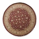 Tapis rond Ispahan 247x249 tapis persan fait main pour le salon