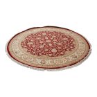 Tapis rond Ispahan 247x249 tapis persan fait main pour le salon