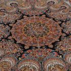 Tapis en soie Paniz marron 150x225 Tapis en viscose de soie d'Iran