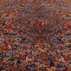 Tapis en soie Golara bleu foncé 150x225 Tapis en viscose de soie de haute qualité provenant d'Iran