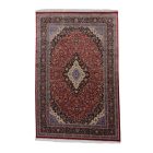 Tapis en soie Sialk rouge brique 180x270 Tapis en viscose de soie d'Iran