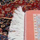 Tapis en soie Sialk rouge brique 180x270 Tapis en viscose de soie d'Iran