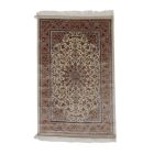 Tapis en soie Reihan cream 100x150 Tapis persan en viscose de soie
