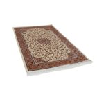 Tapis en soie Reihan cream 120x180 Tapis en viscose de soie d'Iran