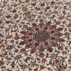 Tapis en soie Reihan cream 120x180 Tapis en viscose de soie d'Iran
