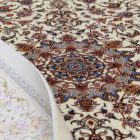 Tapis en soie Reihan cream 120x180 Tapis en viscose de soie d'Iran