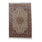 Tapis en soie Reihan cream 150x225 Tapis en viscose de soie de haute qualité provenant d'Iran