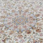 Tapis en soie Reihan cream 150x225 Tapis en viscose de soie de haute qualité provenant d'Iran