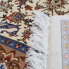 Tapis en soie Reihan cream 150x225 Tapis en viscose de soie de haute qualité provenant d'Iran