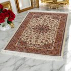 Tapis en soie Reihan cream 90x150 Tapis en viscose de soie de haute qualité provenant d'Iran