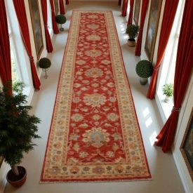   Ziegler tapis oriental fait main 76x423 tapis oriental fait main