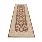Ziegler tapis laine marron-beige 85x295 tapis de salon