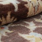 Ziegler tapis laine marron-beige 85x295 tapis de salon
