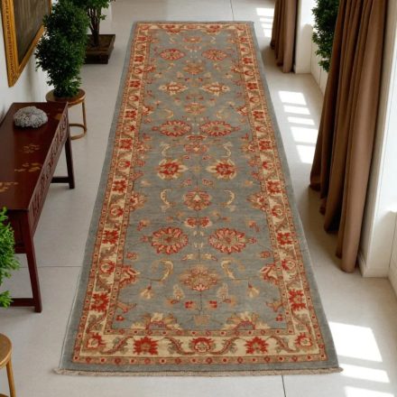 Ziegler tapis laine bleu 82x295 tapis de salon