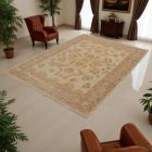 Ziegler tapis laine beige 150x203 tapis de salon