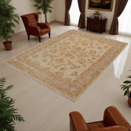 Ziegler tapis laine beige 150x203 tapis de salon