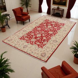 Ziegler tapis laine bordeaux-beige 119x195 tapis de salon